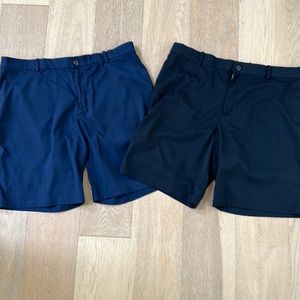 2 Pairs men’s Nike Golf Shorts size 40